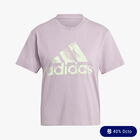 adidas Polera Estampada Floral Big Logo, SURTIDO, hi-res