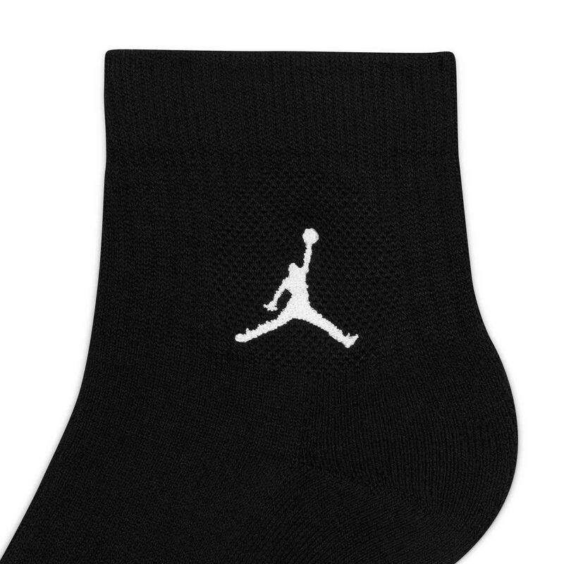 Jordan Everyday Tobilleras 3 Pares, NEGRO, hi-res image number null