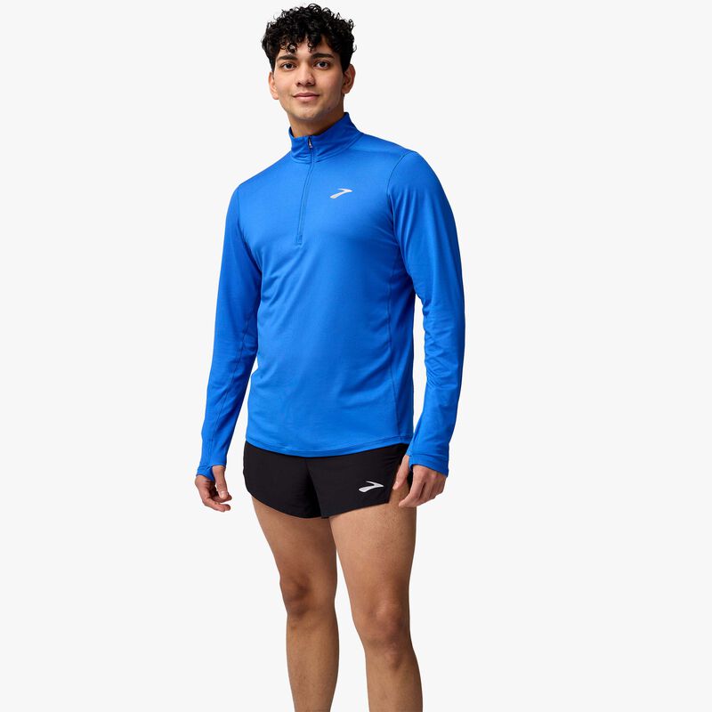 Brooks Dash 1/2 Zip 2.0, AZUL, hi-res image number null