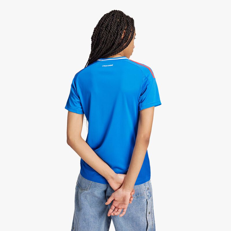 adidas Camiseta Local Italia 24, AZUL, hi-res image number null