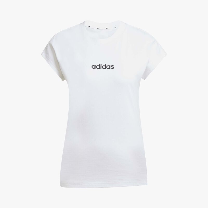 adidas Polera Essentials Linear, BLANCO, hi-res image number null