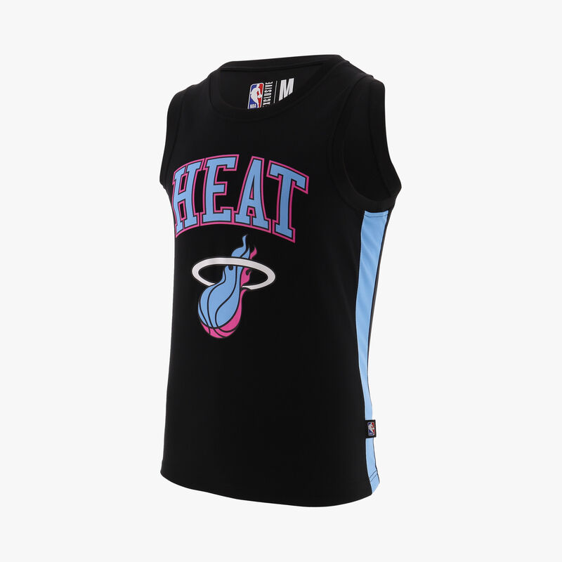 NBA Polera Miami Heat, NEGRO, hi-res image number null