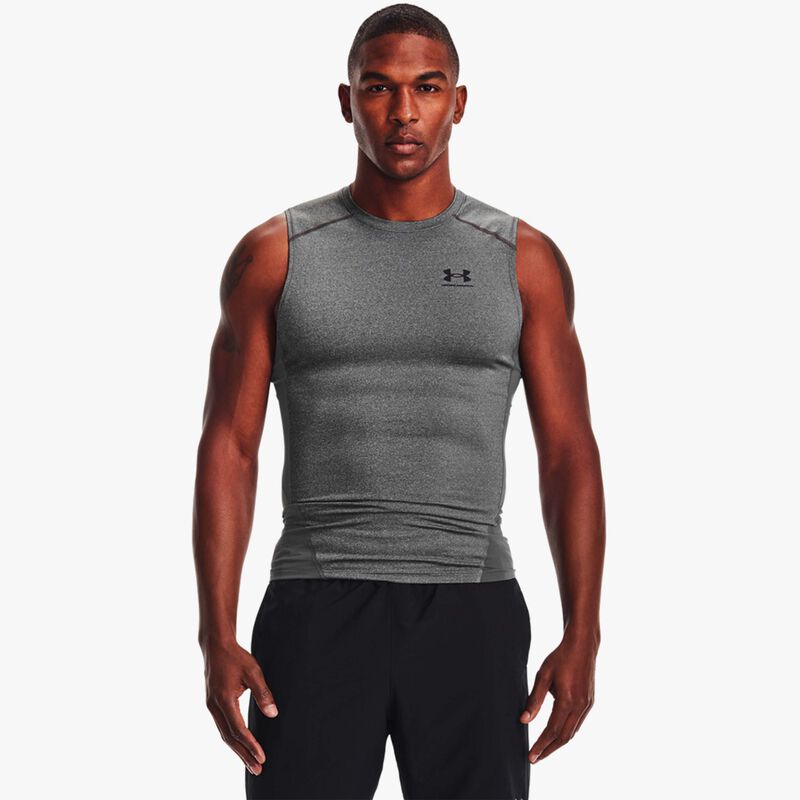 Under Armour Polera HeatGear, GRIS, hi-res image number null
