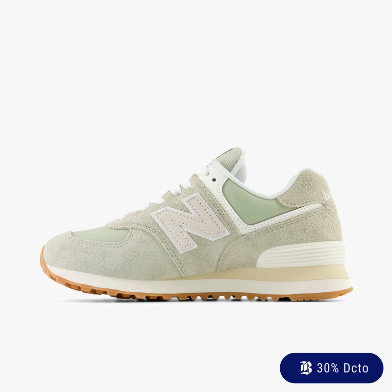 New Balance Zapatillas WL574QD2, GRIS, hi-res image number null