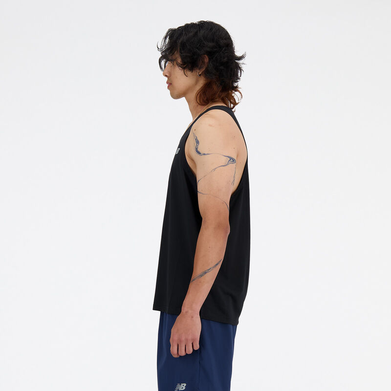 New Balance Polera Sport Essentials Singlet, NEGRO, hi-res image number null