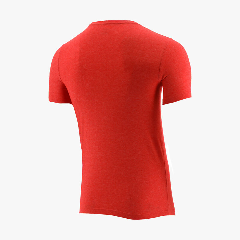 Puma Polera Jaspeada Essentials, ROJO, hi-res image number null