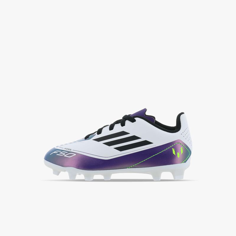 adidas Zapatillas F50 Club FXG J Messi, BLANCO, hi-res image number null