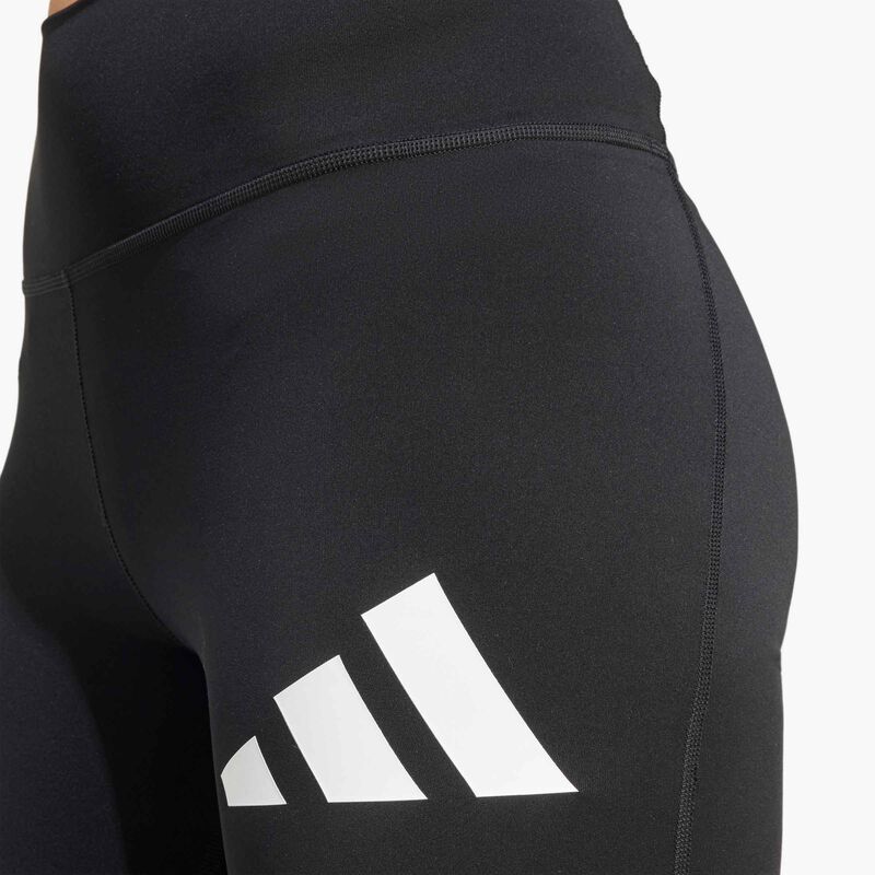 adidas Calzas Train Essentials Logo Grande, NEGRO, hi-res image number null