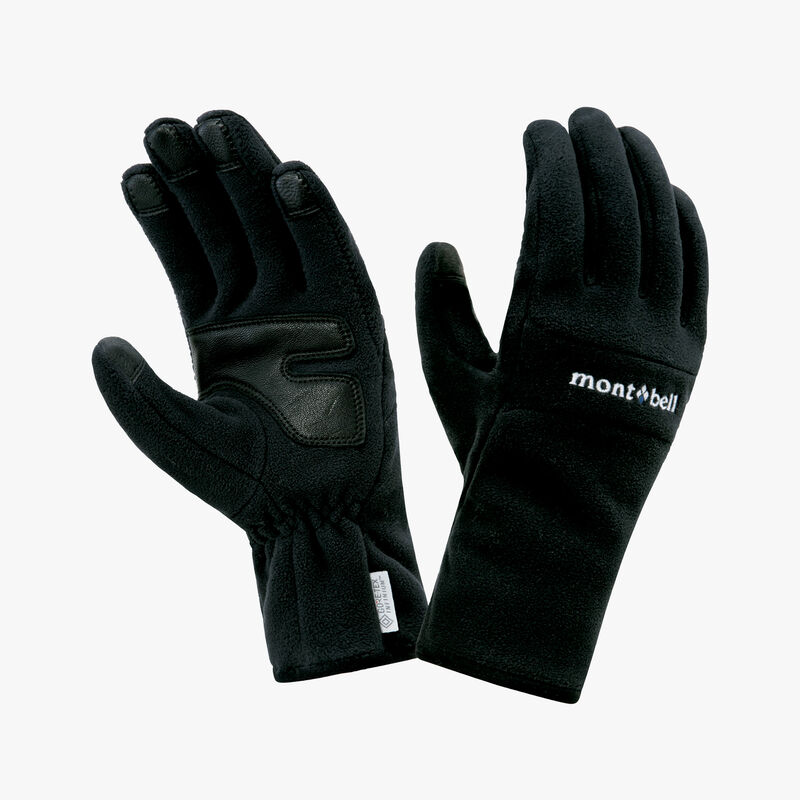 Mont-Bell Guantes Windstopper Thermal, NEGRO, hi-res image number null