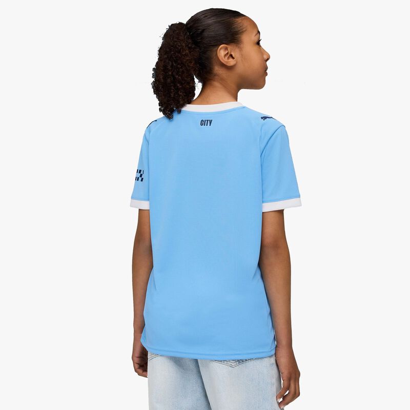 Puma Camiseta Manchester City 25/26 Local Juvenil, AZUL, hi-res image number null
