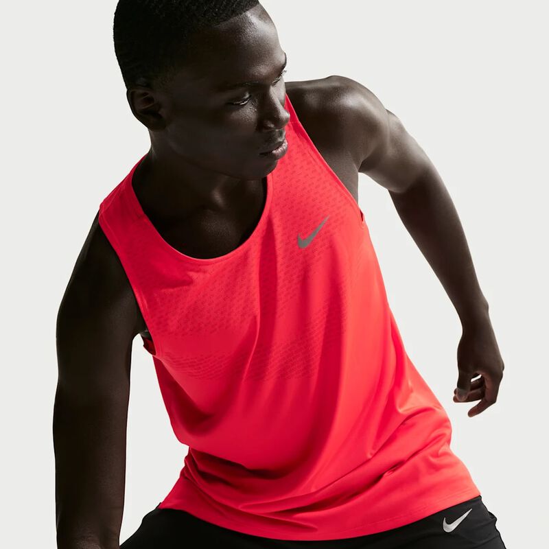 Nike Polera para correr Stride, ROJO, hi-res image number null