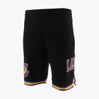 NBA Shorts Los Angeles Lakers, NEGRO, hi-res