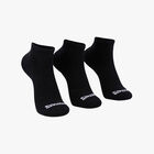 Spalding Calcetines Cortos 3 Pares, NEGRO, hi-res