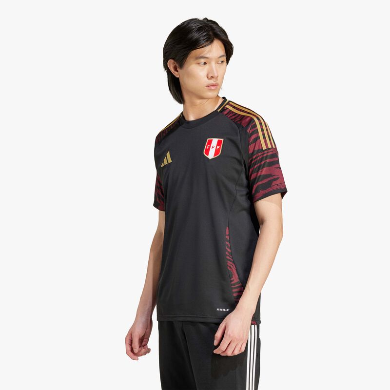 adidas Camiseta Visitante Selección Peruana 2024, NEGRO, hi-res image number null