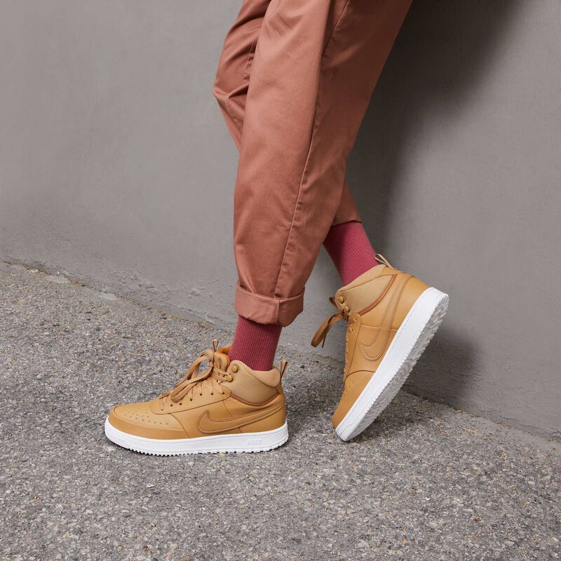 Nike Zapatillas Court Vision Mid Winter, AMARILLO, hi-res image number null