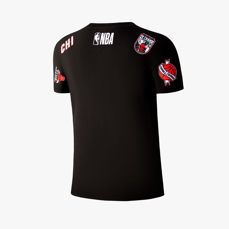 NBA Polera Two Seam Bulls, NEGRO, hi-res image number null
