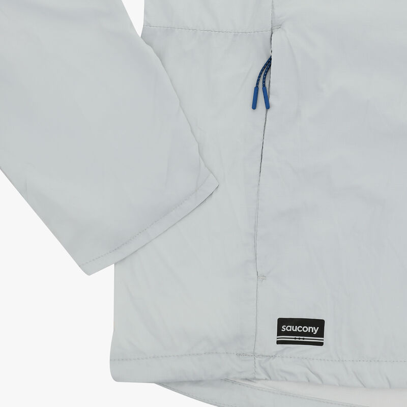 Saucony Chaqueta Rompeviento Peregrine Packaway II, GRIS, hi-res image number null