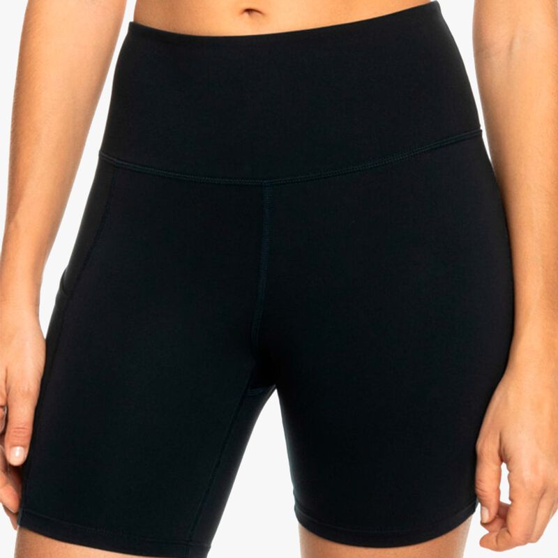 Roxy Shorts Heart Into It Biker, NEGRO, hi-res image number null