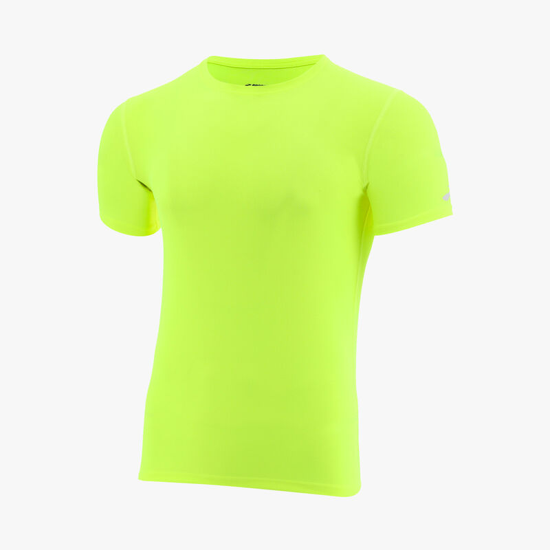 Brooks Podium Short Sleeve, NEGRO, hi-res image number null
