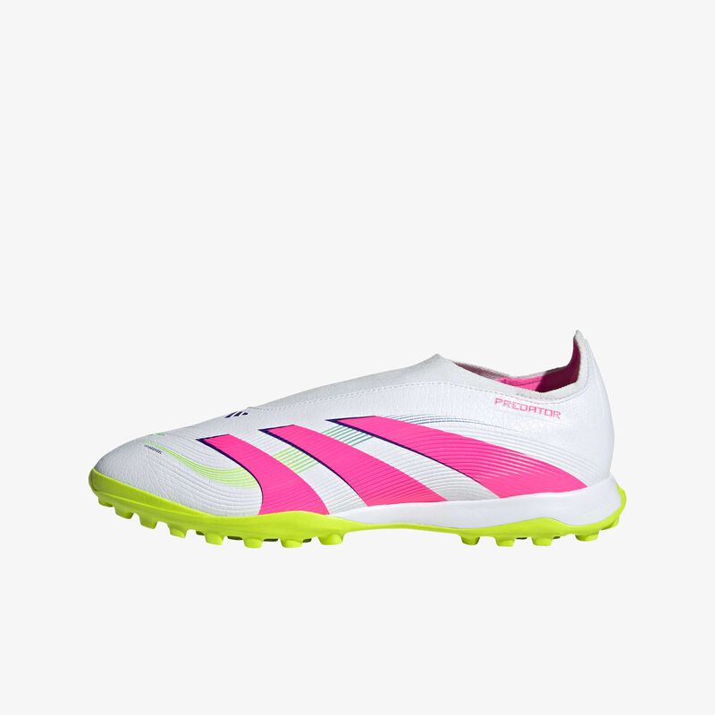 adidas Zapatillas Predator League Sin Cordones Pasto Sintético, BLANCO, hi-res image number null