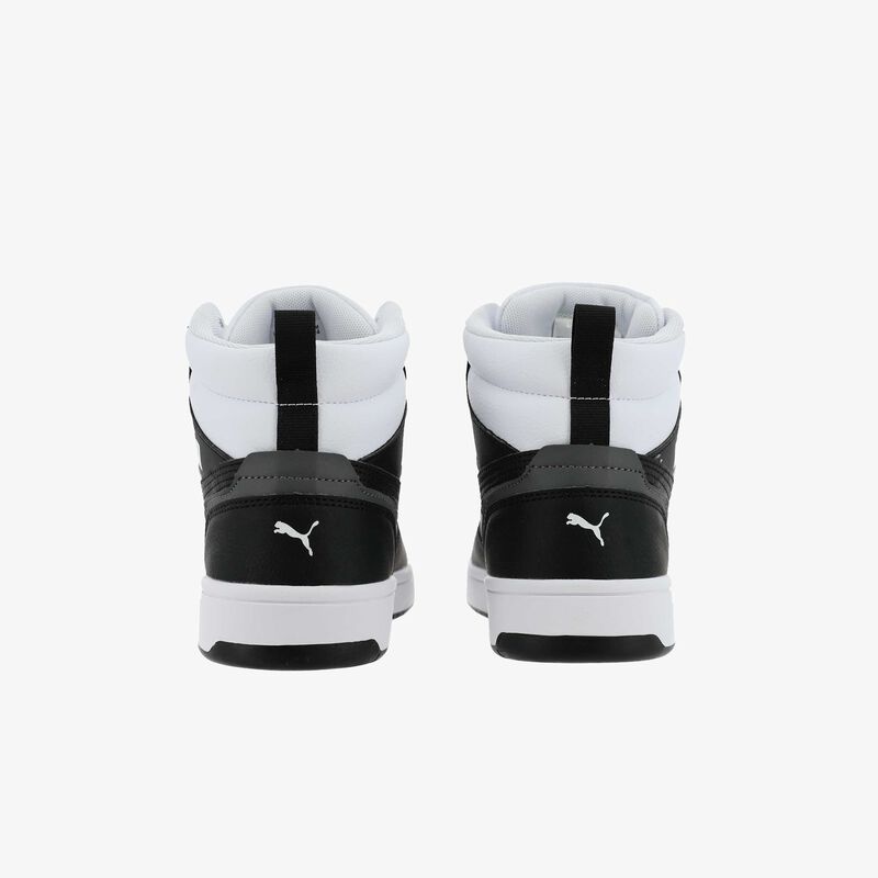 Puma Zapatillas Rebound V6 Mid JR, NEGRO, hi-res image number null
