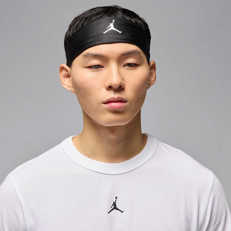 Jordan Sport Adjustable Headband, NEGRO, hi-res image number null