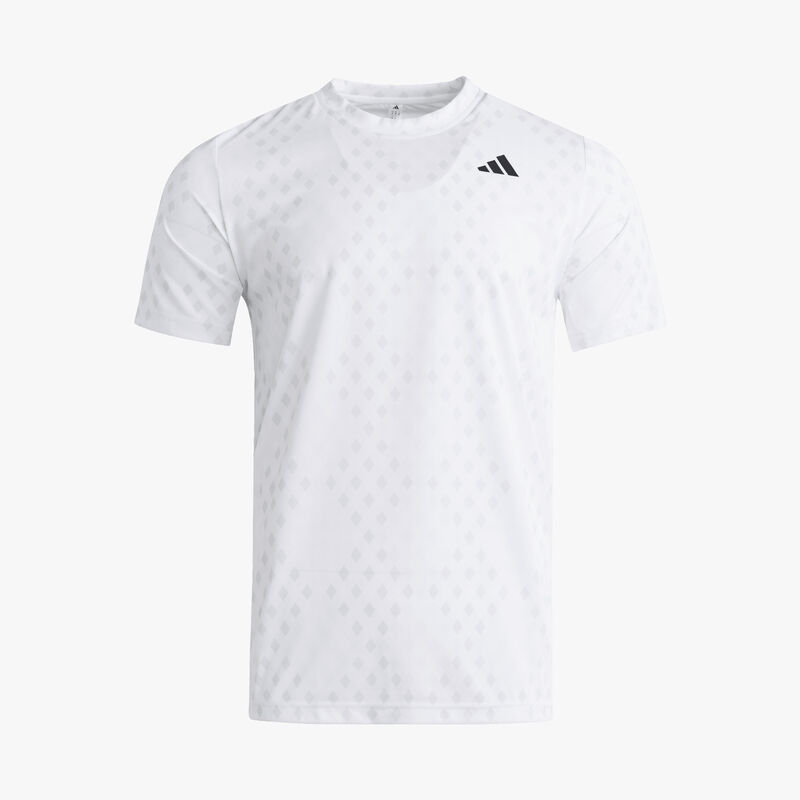 adidas Polera Tenis Club Climacool Graphic, BLANCO, hi-res image number null