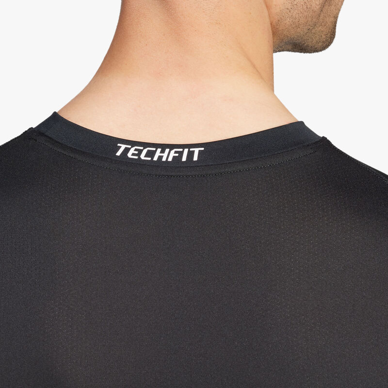 adidas Polera Compresi&oacute;n Techfit, NEGRO, hi-res image number null