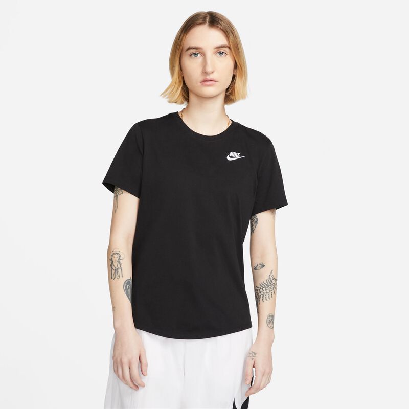 Nike Polera Sportswear Club Essentials, NEGRO, hi-res image number null