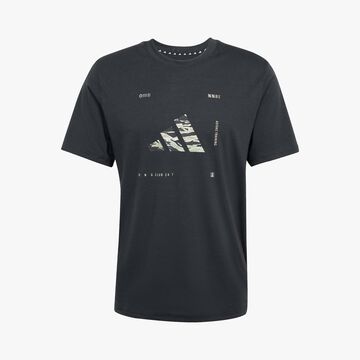 adidas Polera Climacool Training Camo Logo Graphic