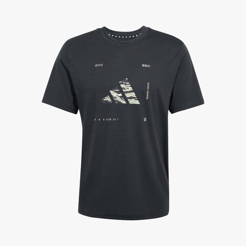adidas Polera Climacool Training Camo Logo Graphic