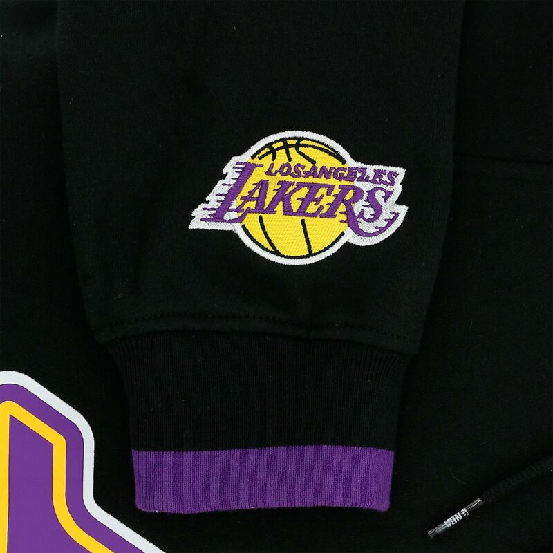 NBA Polerón Los Angeles Lakers, NEGRO, hi-res image number null