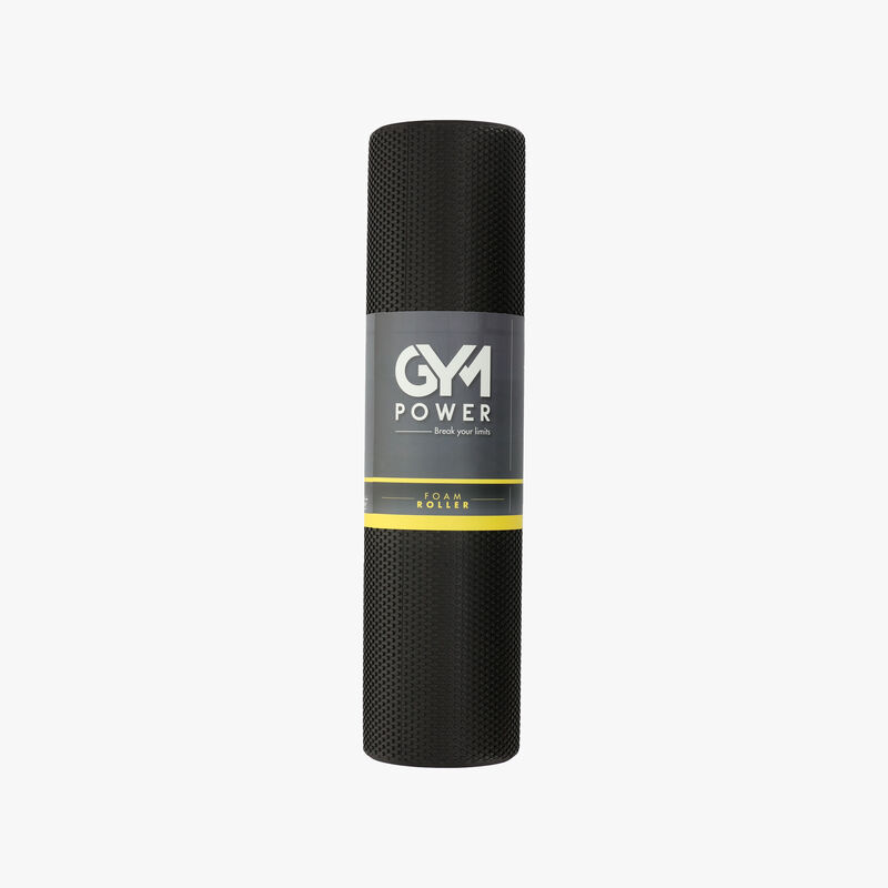 Gym Power Foam Roller 30 x 15 cm, NEGRO, hi-res image number null