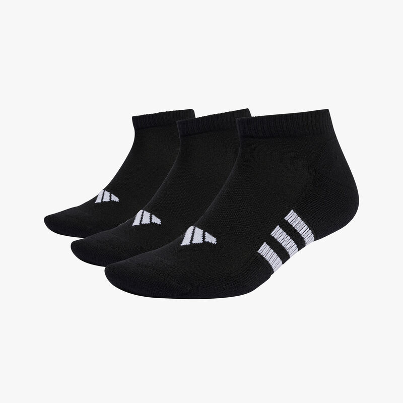 adidas Calcetines Performance Cushioned Invisibles 3 Pares, NEGRO, hi-res image number null