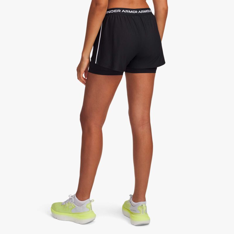 Under Armour Shorts Tech Play Up 2-in-1, NEGRO, hi-res image number null