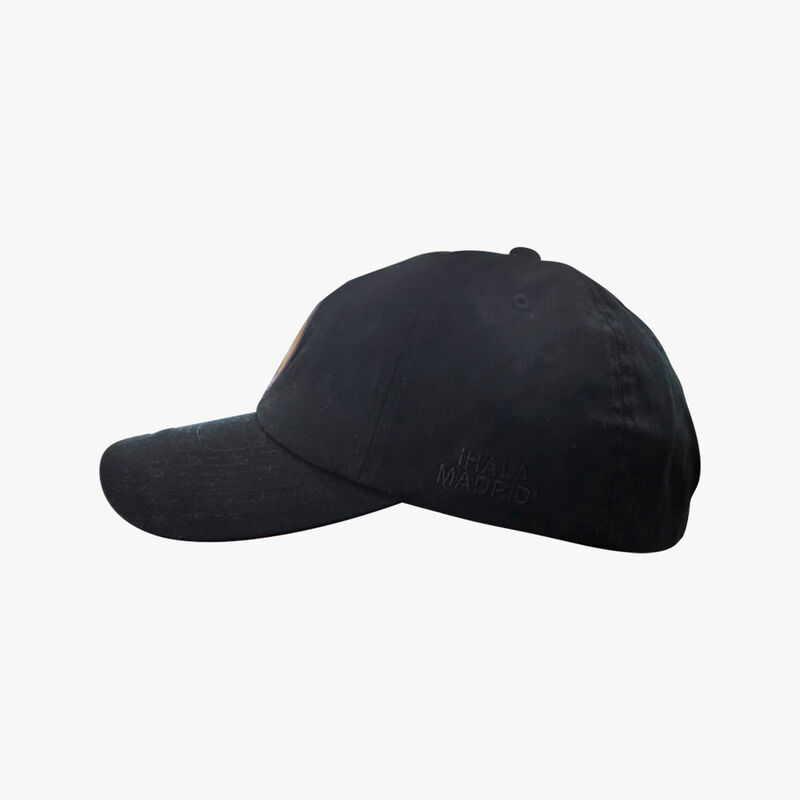 Real Madrid Jockey Primary Fan Cap, NEGRO, hi-res image number null