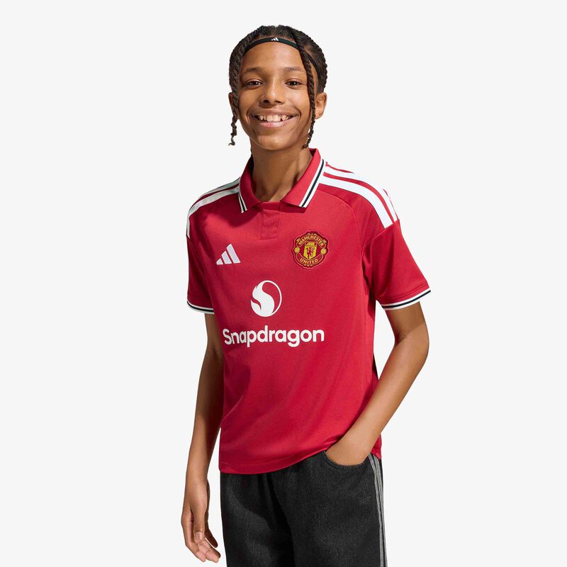 adidas Camiseta Manchester United Local 26/27 Ni&ntilde;os, ROJO, hi-res image number null