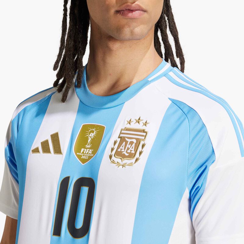 adidas Camiseta Primera Equipación Argentina 24 Messi, BLANCO, hi-res image number null