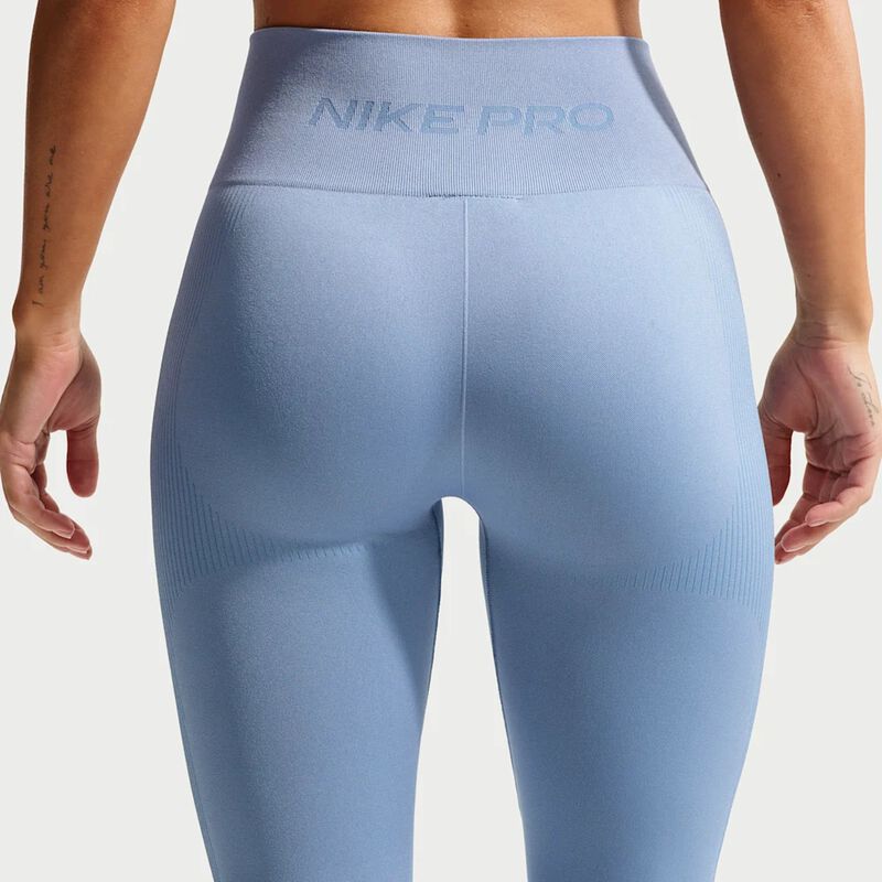 Nike Calzas Pro Seamless, AZUL, hi-res image number null