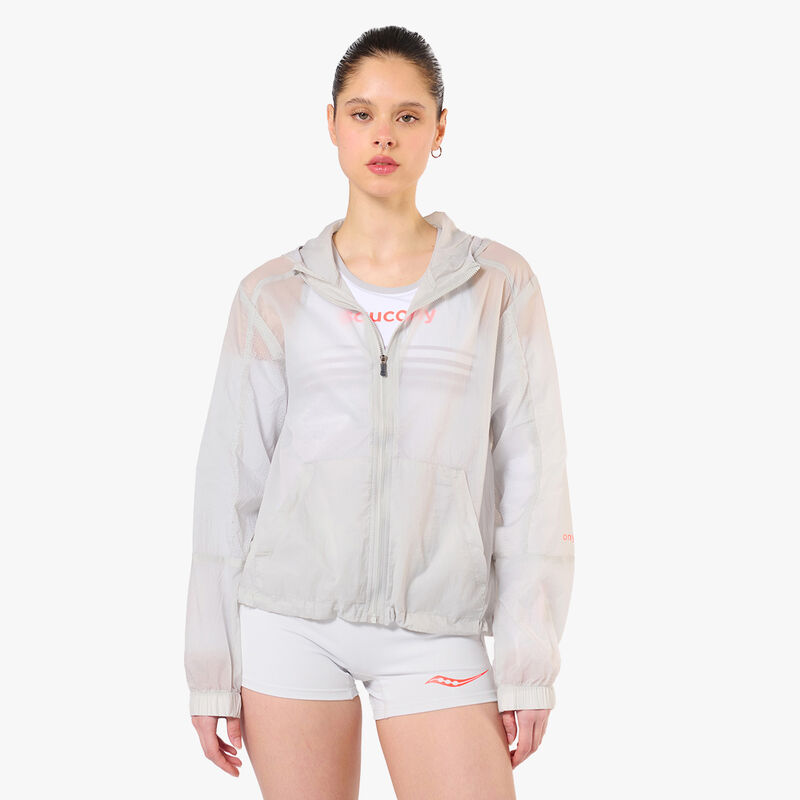 Saucony Chaqueta Elevate Packaw, GRIS, hi-res image number null