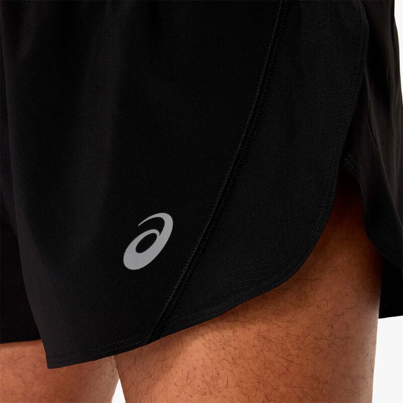 Asics Shorts Silver Split, NEGRO, hi-res image number null