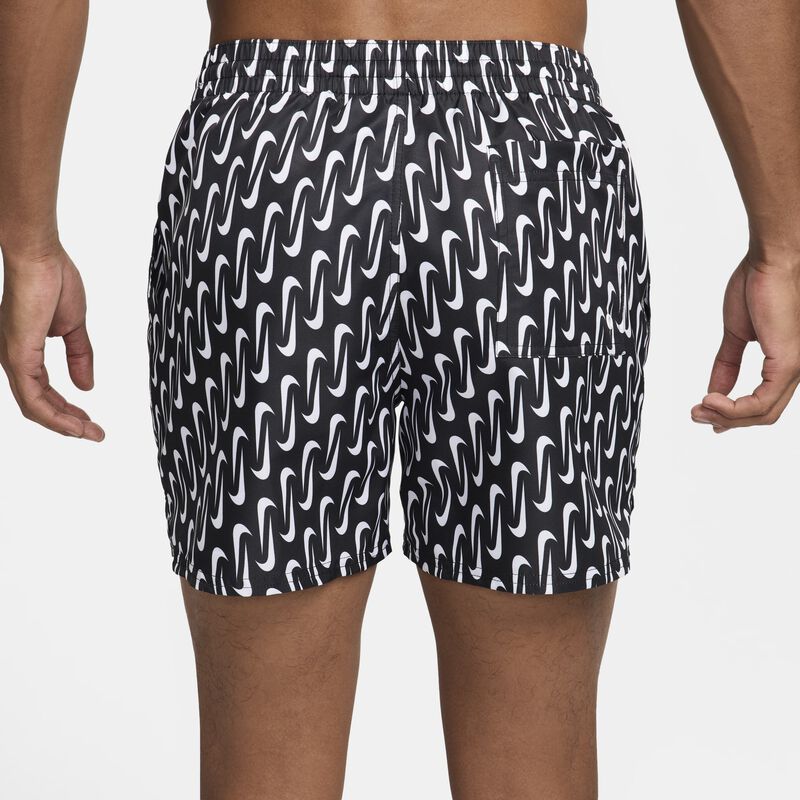 Nike Shorts Swim Swoosh Link, NEGRO, hi-res image number null
