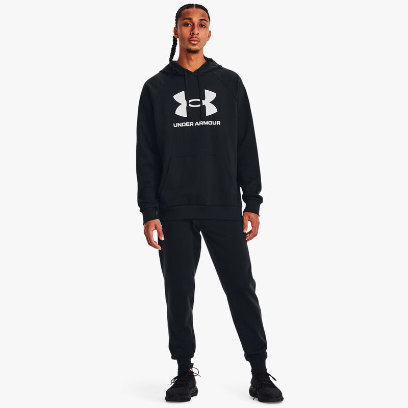 Under Armour Poler&oacute;n Rival Fleece, NEGRO, hi-res image number null