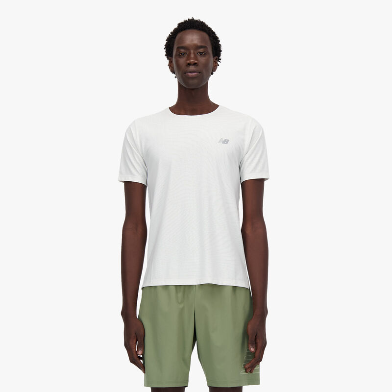 New Balance Polera Athletics Jacquard, GRIS, hi-res image number null