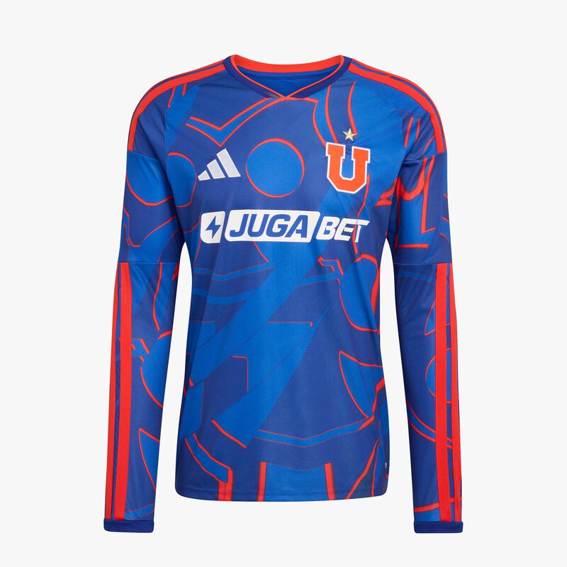 adidas Camiseta manga larga U de Chile Local 2026, AZUL, hi-res image number null
