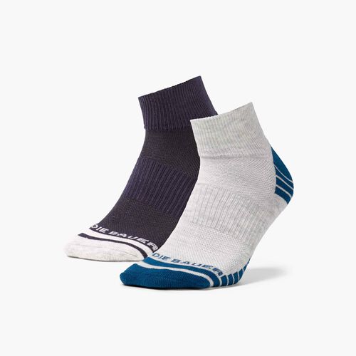 Eddie Bauer Active Coolmax Qtr Cortos 2 Pares