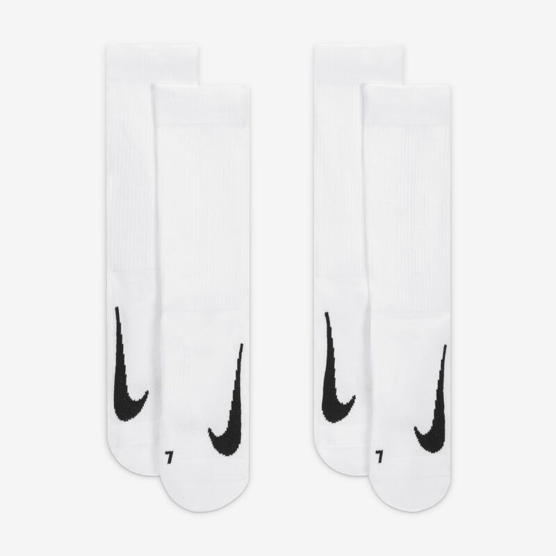 NikeCourt Multiplier Cushioned Largas 2 Pares, BLANCO, hi-res image number null