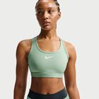 Nike Top Deportivo Swoosh Medium Support, NEGRO, hi-res