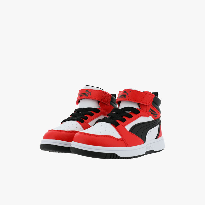 Puma Zapatillas Rebound V6 Mid, NEGRO, hi-res image number null
