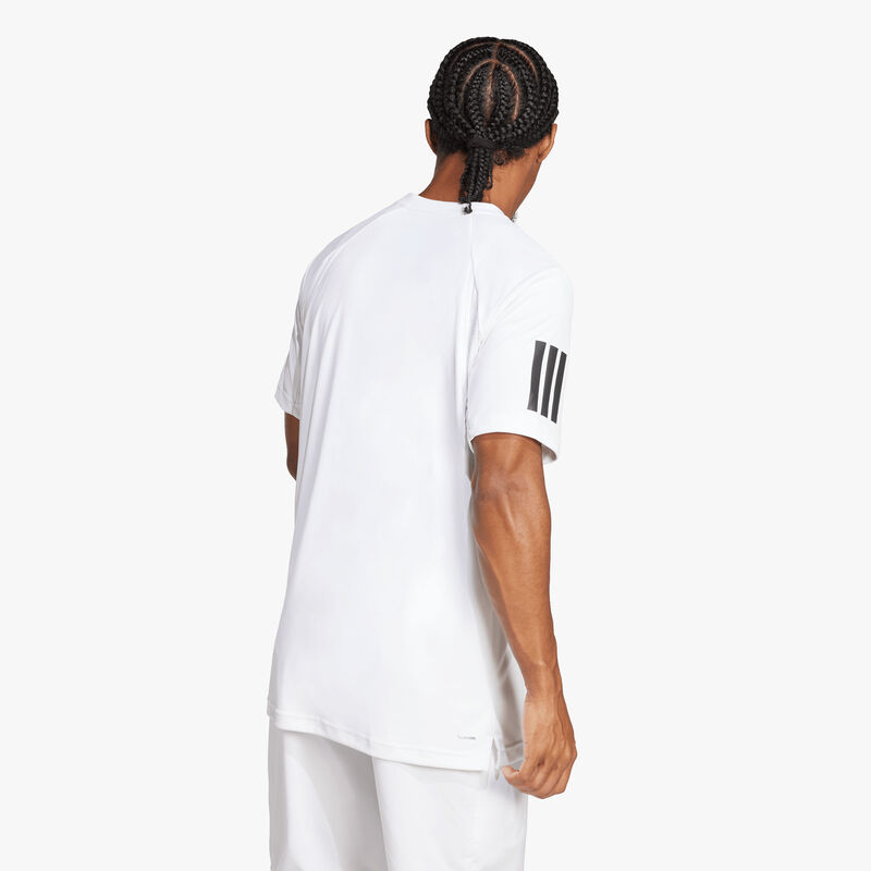 adidas Polera Club Tennis Climacool 3 bandas, BLANCO, hi-res image number null